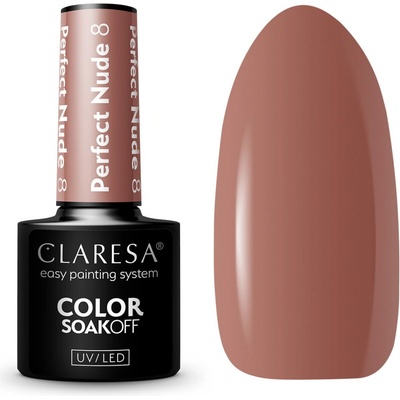 Claresa Gél lak Perfect Nude 8 5 g