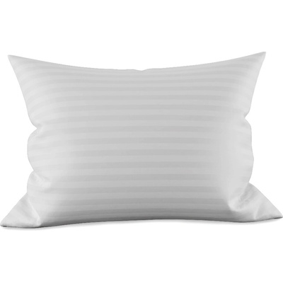 Textilomanie Atlas Grádl biely prúžok 2 cm mykaná bavlna 70 x 90 cm