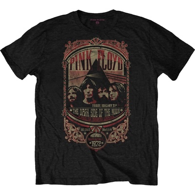 Pink Floyd Portsmouth 1972 Black M Риза (PFTEE104MB02)