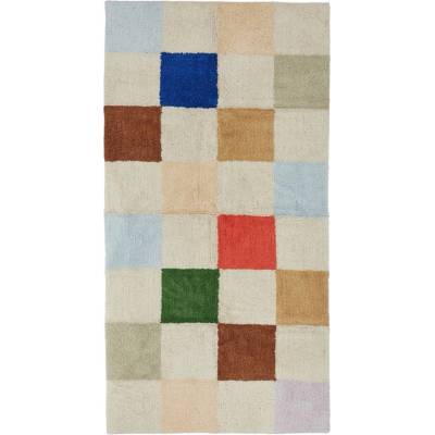 OYOY Mini Памучен детски килим 84x168 cm Chess - OYOY Mini (M107619)