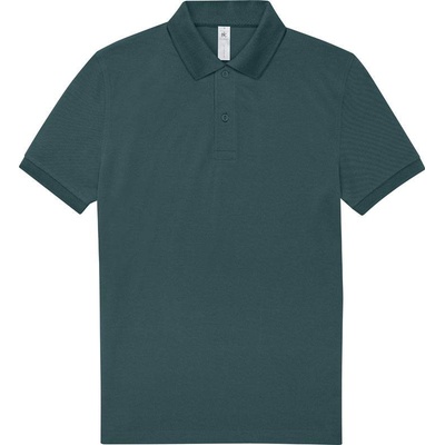 B&C My Polo 210 Piqué polo tričko modré amalfi teal