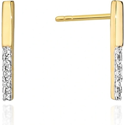 Blink-Blink napichovacie náušnice s diamantami 3119ZDB