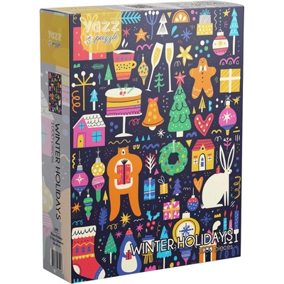 Yazz Пъзел Yazz Puzzle от 1000 части - Зимни празници (3897)