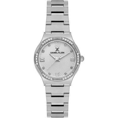 Daniel Klein DK. 1.14101-1 - Дамски, Кварц, 30mm, Стомана, Кристали, 3 ATM - Premium