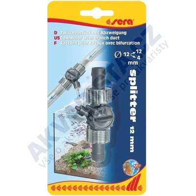 Sera spojka hadic s rozbočovačem pro průměry 12/12/4mm – Zboží Dáma