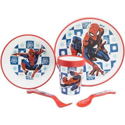 STOR Jídelní sada Spiderman Arachnid Premium 5 ks