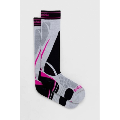 Bridgedale Ski Lightweight dámske ponožky silver/black
