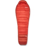 Rab Пухен спален чувал Rab Alpine -12C / 10F Down sleeping bag - Dark Horizon / Tuscan Red - размер Regular Wide (513-1920-0112) Спален чувал