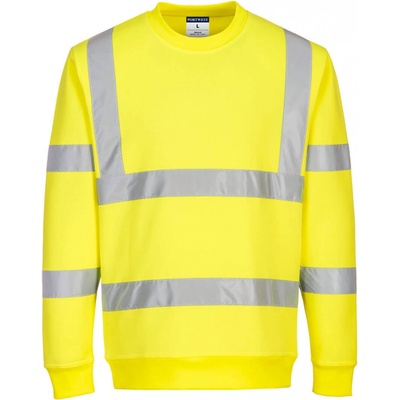 Portwest EC13 Eco Hi Vis reflexná mikina žltá