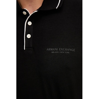 Giorgio Armani тениска с яка мъжка с памук (XM001557.AF10363.NOS)