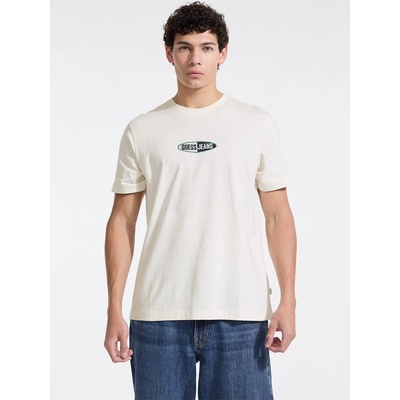 Guess Тениска Guess Men's Small Logo T-Shirt - White G054