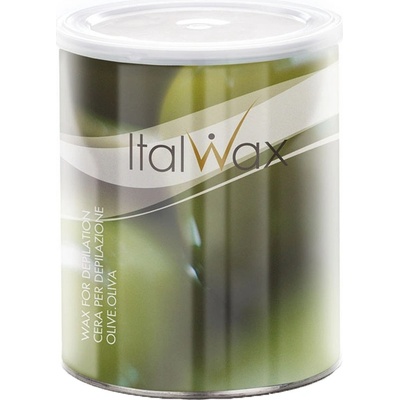 ItalWax Vosk depilační v plechovce Oliva 800 ml