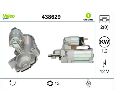 Štartér VALEO 438629