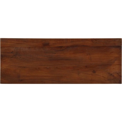 Omaxi 099463 Stolní deska 90x20x3,8 cm obdélníková masivní recyklované dřevo
