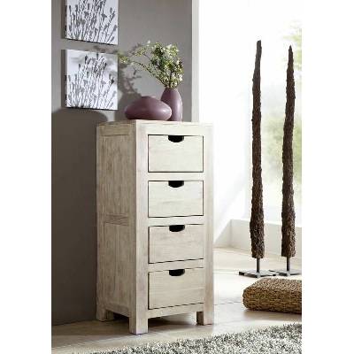Bighome White Wood 100x45 cm