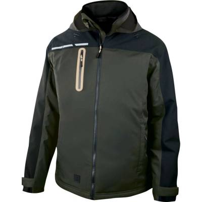 Delta Plus QUEBEC zimná bunda khaki-čierna