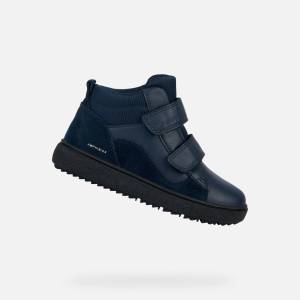 Geox Тъмносиня детска котникова обувка Geox Theleven B ABX Geox | Sin | Момчешки | 32