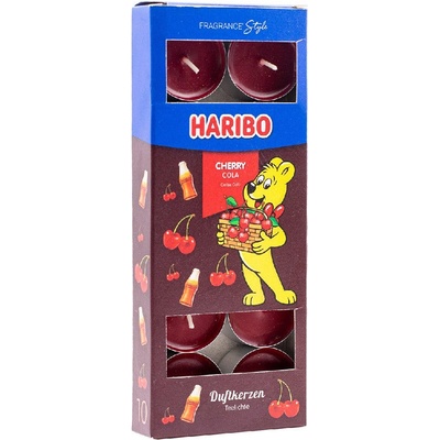 Haribo Duftkerzen Cherry Cola 10 ks