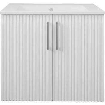 VISOTA МЕБЕЛ ЗА БАНЯ ЕВА 65 С УМИВАЛНИК И ПЛАВНО ЗАТВАРЯНЕ 65х43х58 pvc КОНЗОЛЕН