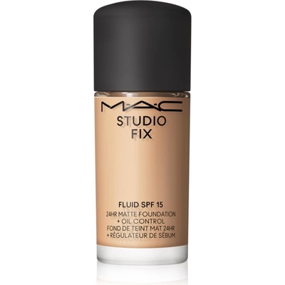 MAC Cosmetics Mini Studio Fix Fluid SPF 15 24HR Matte Foundation + Oil Control матиращ фон дьо тен SPF 15 цвят NW20 15ml