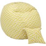 PUFRELAX Комплект Барбарон и декоративна възглавница, 450л. Matusalem, Zippity Yellow, Перящ се калъф, Подходящ за деца, Пълнеж с микс от мемори пяна и дунапрен, Гама Premium (PUF-M-MP-PT-ZIY) - topmall