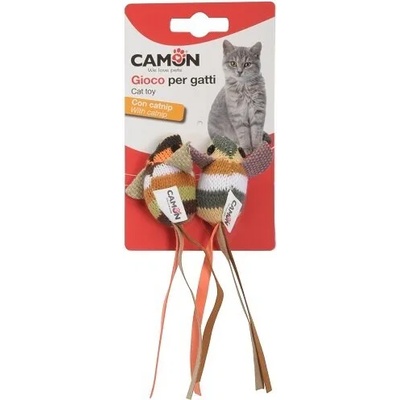 Camon Cat toy - mice striped - котешка играчка