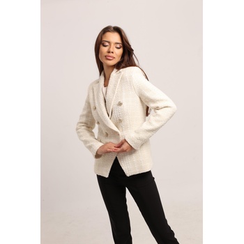 Image 1 of Radek's collection Дамско елегантно сако в цвят екрю 42215-152