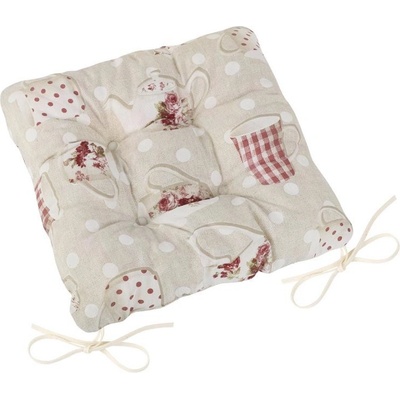 Bellatex EMA prošívaný Červená, Béžová 40x40 cm prošívaný – Zboží Dáma