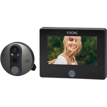 Kamera na dvere s monitorom 4,3" a zvončekom, WiFi