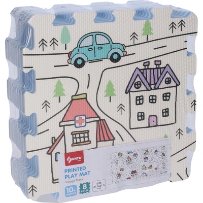 Wiky Puzzle pěnové město 8 ks – Zboží Dáma