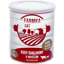 Sokol Falco FARMKA CAT kusy svaloviny v hovädzom 800 g