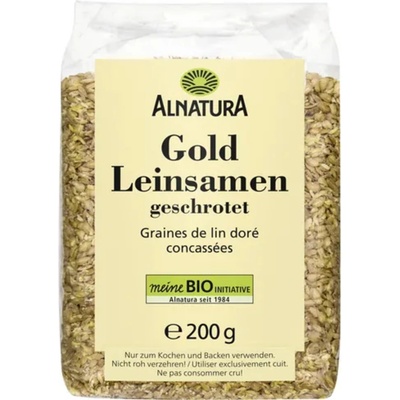 Alnatura Bio drcená zlatá lněná semínka 200 g