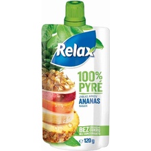 Relax 100% pyré jablko mrkev ananas banán 120 g