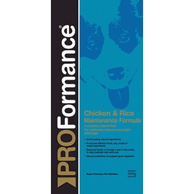 Proformance Maintenance Chicken & Rice 15 kg