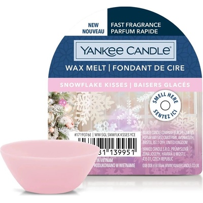 Yankee Candle Snowflake Kisses vonný vosk do aromalampy 22 g