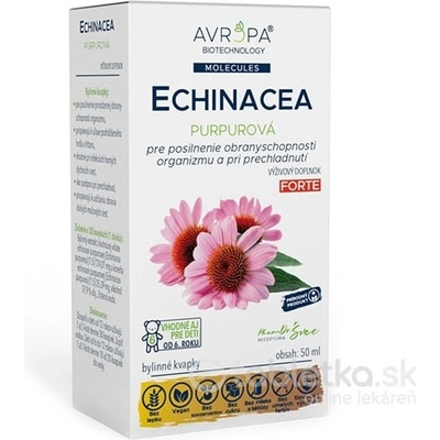 Avropa Echinacea purpurová bylinné kvapky 50 ml