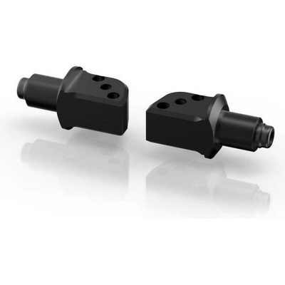Rizoma PE754B Adaptér pro stupačky řidiče Kawasaki Z750/1000 ER6F/N/Versys hliník