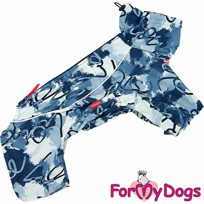 FOR MY DOGS pláštěnka BLUE BLOT