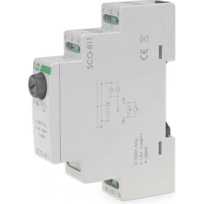 SCO-811 - Stmievač osvetlenia bez pamäti, 230V; 1,5A, 350W