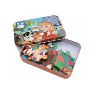 One Dollar puzzle in a metal box 22 pcs. (357877)