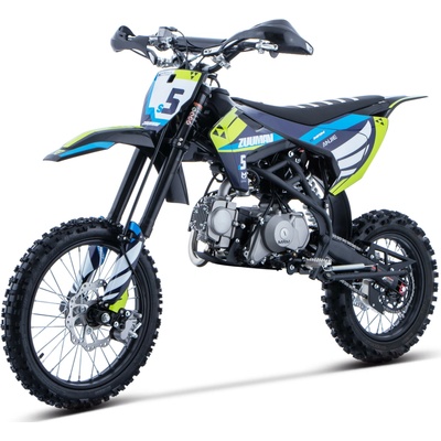 MiniRocket Pitbike Zuumav S5 125cc 17/14" - čierna