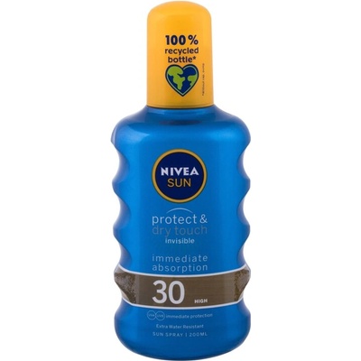 Nivea Sun Protect & Dry Touch Invisible Spray от Nivea Унисекс Слънцезащитен лосион за тяло 200мл