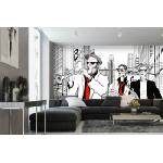 DIMEX ART Самозалепваща се флизелинова фототапета джаз група 375 x 250 см