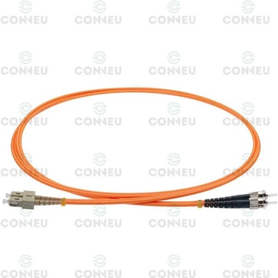 Conneu Оптична пач корда SC-ST, дуплекс, Мулти мод 50/125 ОМ2, 1м (CNFJ-SCSTOM2DOR3mm-1)