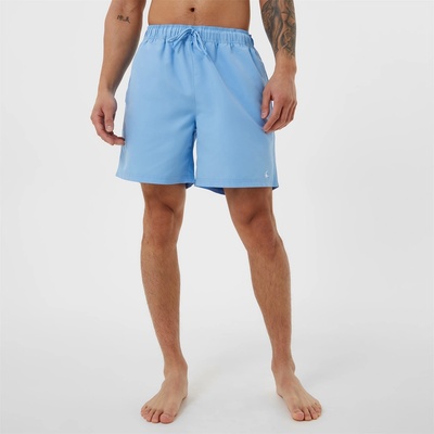 Jack Wills Бански гащета Jack Wills Eco-Friendly Mid-Length Swim Shorts - Pale Blue