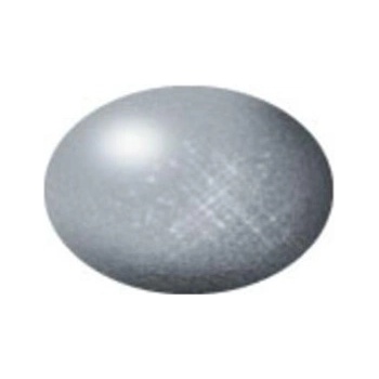 Revell akrylová 36190: metalická stříbrná silver metallic