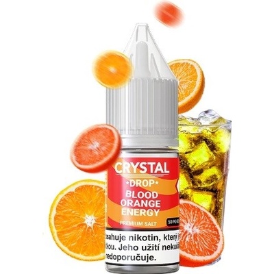 Crystal Drop Salt Blood Orange Energy 10 ml 20 mg