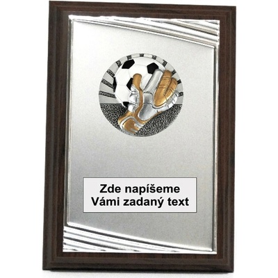 VIZINGR Fotbal brankář plaketa H122-G231.02-K076 H122-G231.02-K076/15 cm