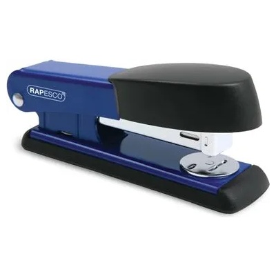Rapesco Стикер, 24/6, 26/6, 25 листа, метален, RAPESCO "Bowfin Half-Strip", син R53500L2 (R53500L2)