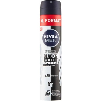 Nivea Men Black & White Invisible Original deospray 200 ml